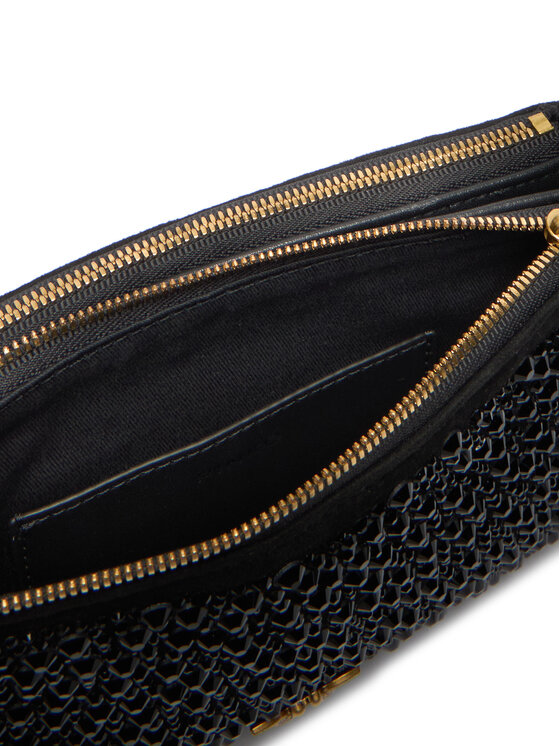 PINKO Soma PINKO Double Mini Pelle Ai 25-26 PLTT 105359 A2WF Melns