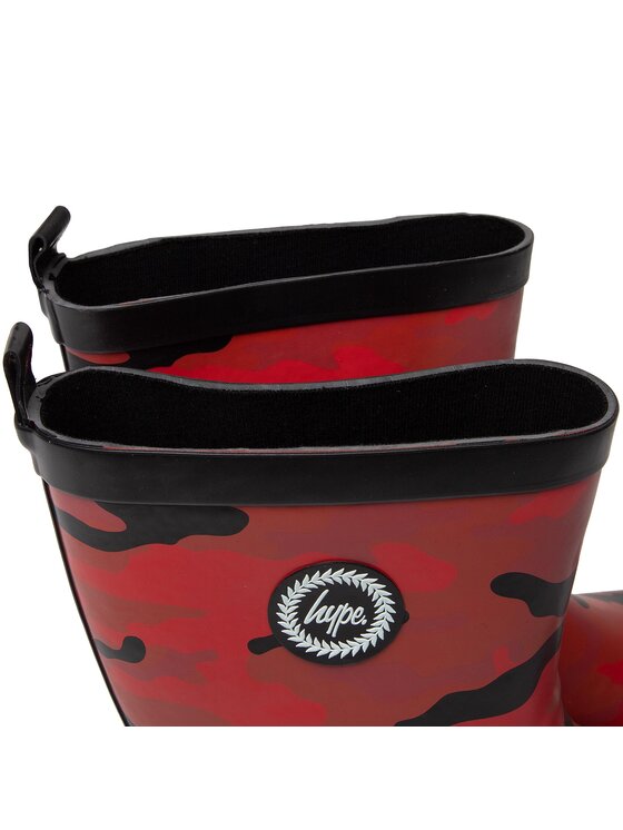 HYPE Gumijas zābaki HYPE YVLR-736 Sarkans