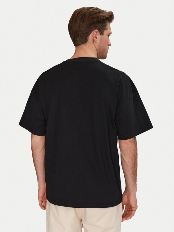 Resteröds Resteröds T-Shirt Dev 20251 2055 Μαύρο Regular Fit