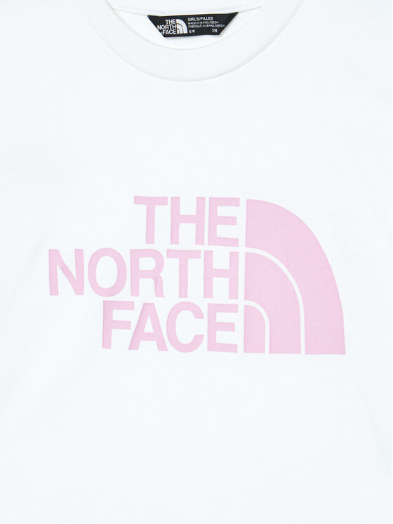 The North Face The North Face Majica Easy NF0A8DRQ Bela Relaxed Fit