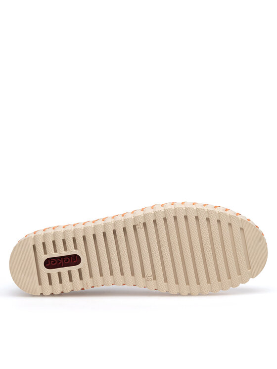 Rieker Sneakers Rieker N1900-80 Alb