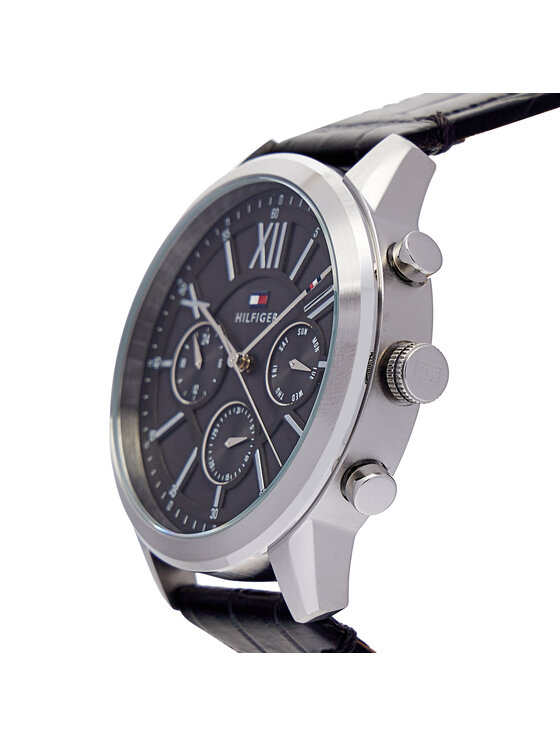 Tommy Hilfiger Hodinky Tommy Hilfiger Morrison 1710527 Černá