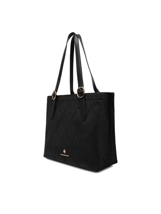 Beverly Hills Polo Club Дамска чанта Beverly Hills Polo Club CWBEO-BHPC-C-001-10 Черен