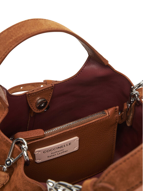 Coccinelle Kabelka Coccinelle THE Coccinelle C-Easy E1 THE 58 01 01 Hnědá