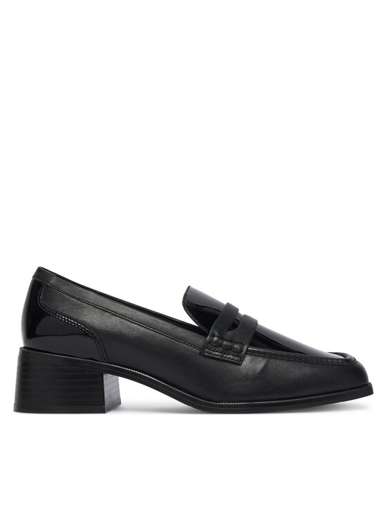 Clarks Polobotky Clarks Moseley Edge 26320249 Černá