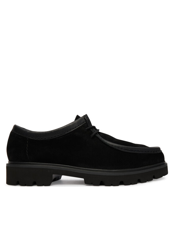 Clarks Туфлі Clarks Cleyhill Seam 26186418 Чорний