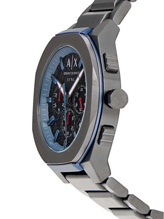 Armani Exchange Часовник Armani Exchange Sync AX4295 Сив