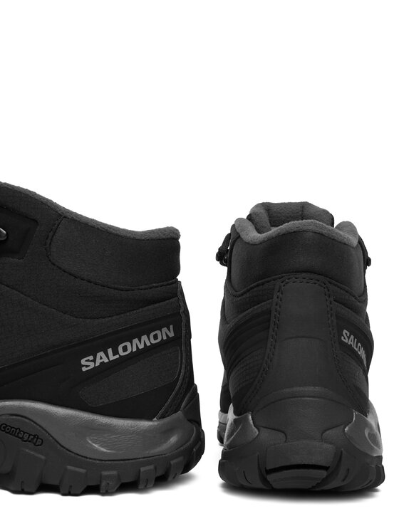 Salomon Трекінгові черевики Salomon Shelter Waterproof L47854200 Чорний