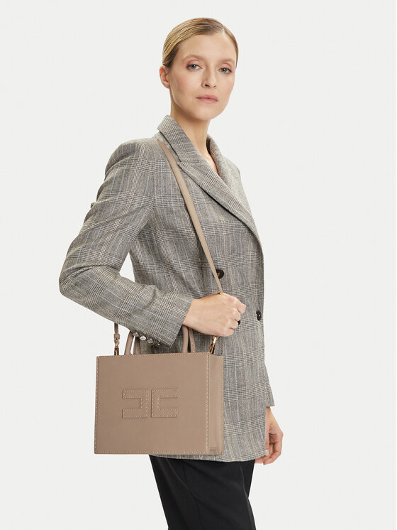 Elisabetta Franchi Τσάντα Elisabetta Franchi BS08A51E2 Μπεζ