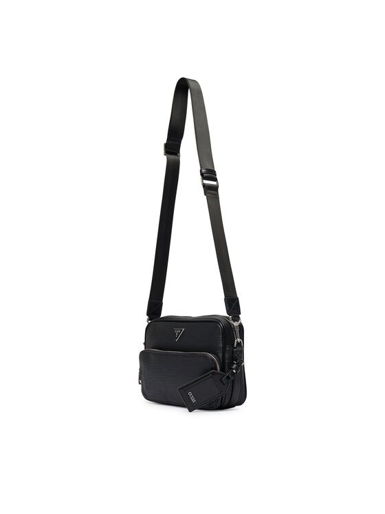 Guess Плоска сумка Guess HMMIPW P6222 Чорний