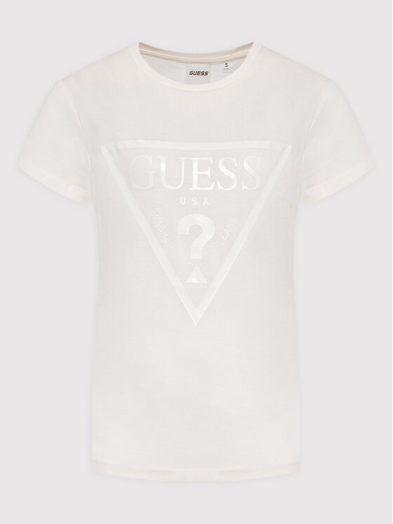 Guess Guess Футболка V2YI07 K8HM0 Бежевий Regular Fit