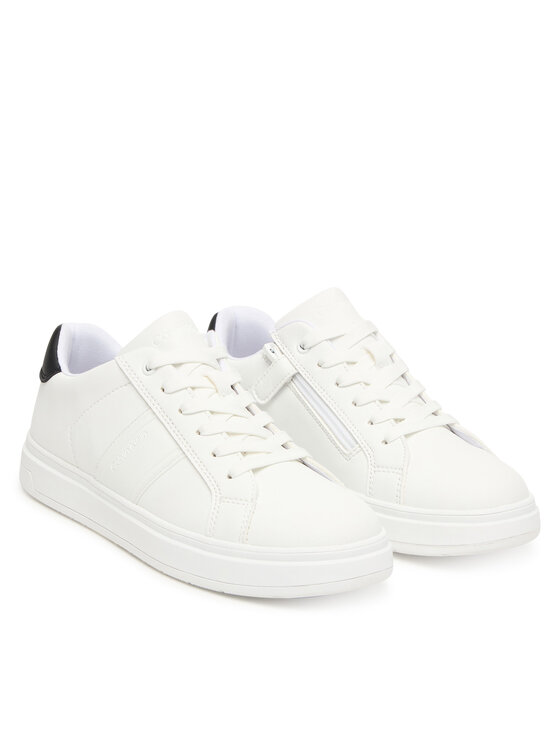 Calvin Klein Sneakers Calvin Klein Low Cut Lace-Up V3X9-83293-1355 D Alb