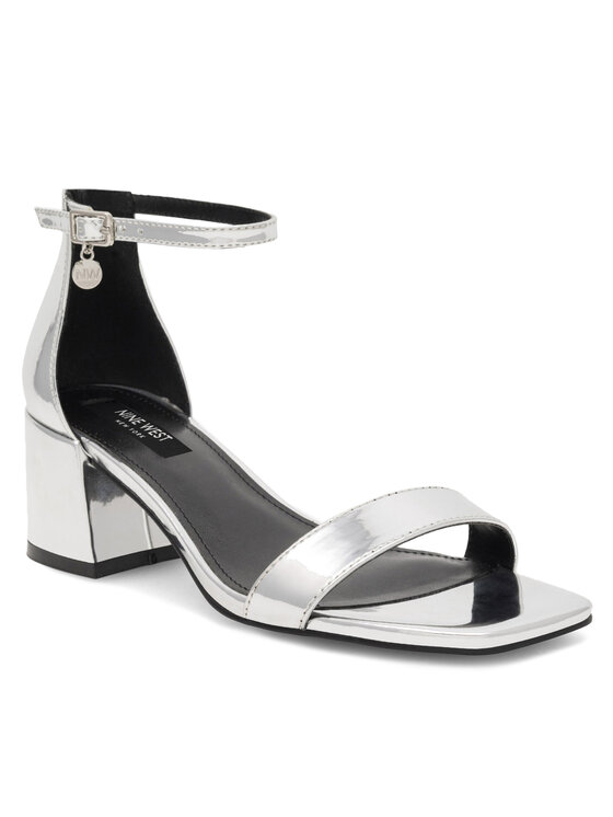 Nine West Sandale Nine West ERMINA FF-2308 Srebrna
