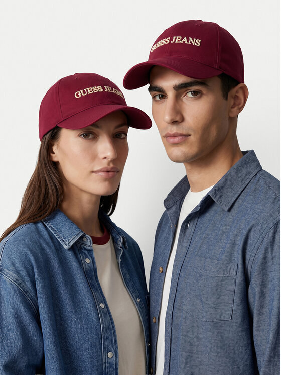 Guess Jeans Šilterica Guess Jeans CWBEO-GJ-U3-007-SS26 Tamnocrvena