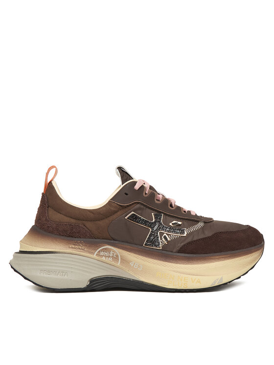 Premiata Сникърси Premiata Hill Var 7896 Кафяв