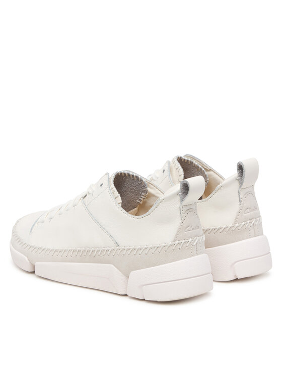 Clarks Sneakersy Clarks Trigenic 2 Flex 26188582 Biały