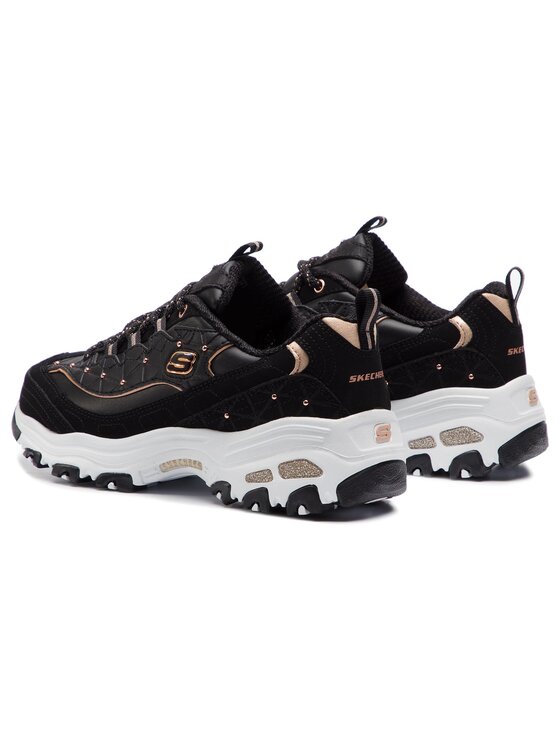 Skechers Снікерcи Skechers D'lites Glamour Feels 13087/BKRG Чорний