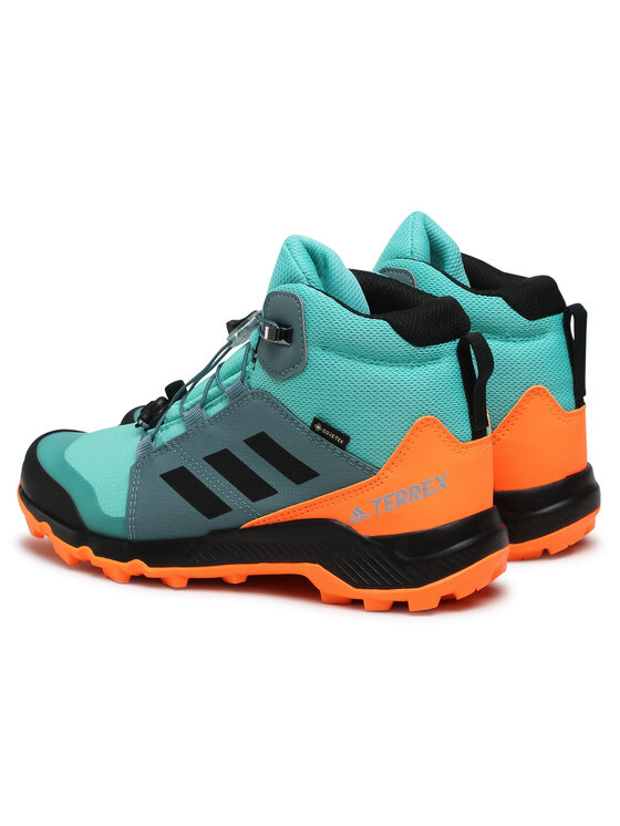 adidas Trekingová obuv adidas Terrex Mid Gtx K GORE-TEX FX4167 Zelená