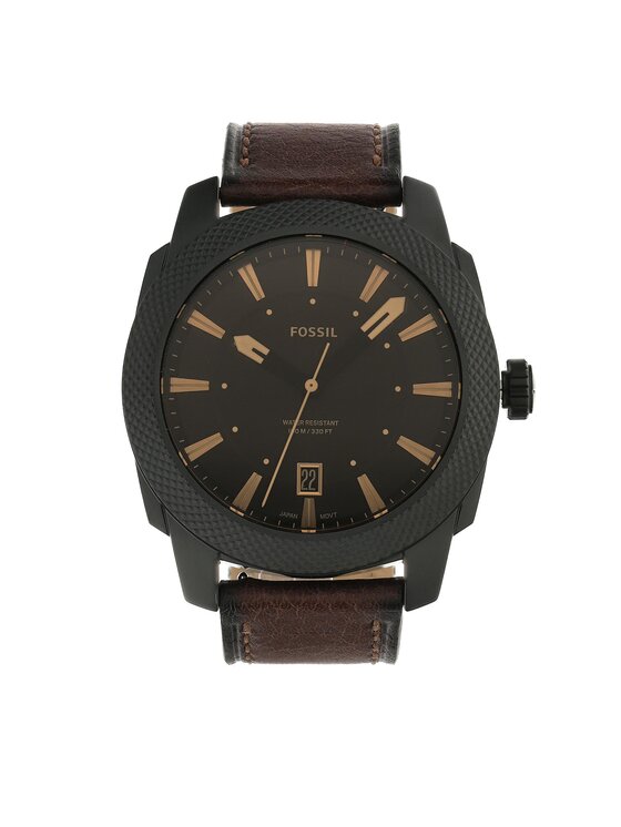 Fossil Часовник Fossil Machine FS5972 Кафяв