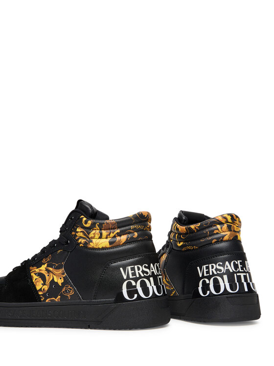 Versace Jeans Couture Снікерcи Versace Jeans Couture 79YA3SJ7 ZPB44 Чорний
