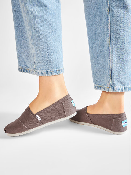 Toms Туфлі Toms Classic 10000871 Сірий