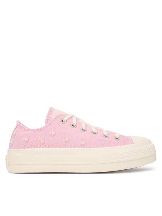 Converse Кеди Converse Chuck Taylor All Star Lift Platform Beads A16108C Рожевий