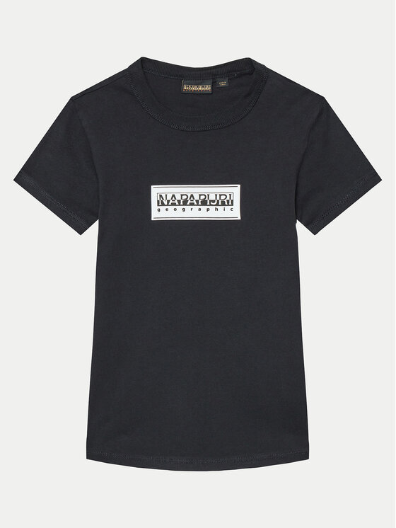 Napapijri Napapijri T-Shirt S-Chamois NP0A4HYL S Μαύρο Regular Fit