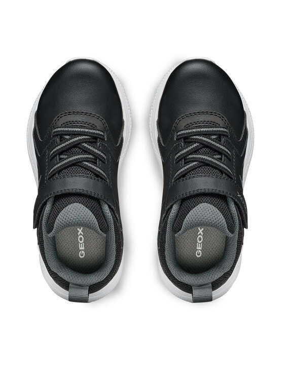 Geox Сникърси Geox J Sprintye Boy J66GBE 0BC14 C9999 M Черен