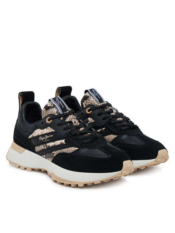 Pepe Jeans Laisvalaikio batai Pepe Jeans Lucky Fenix PLS600019 Juoda