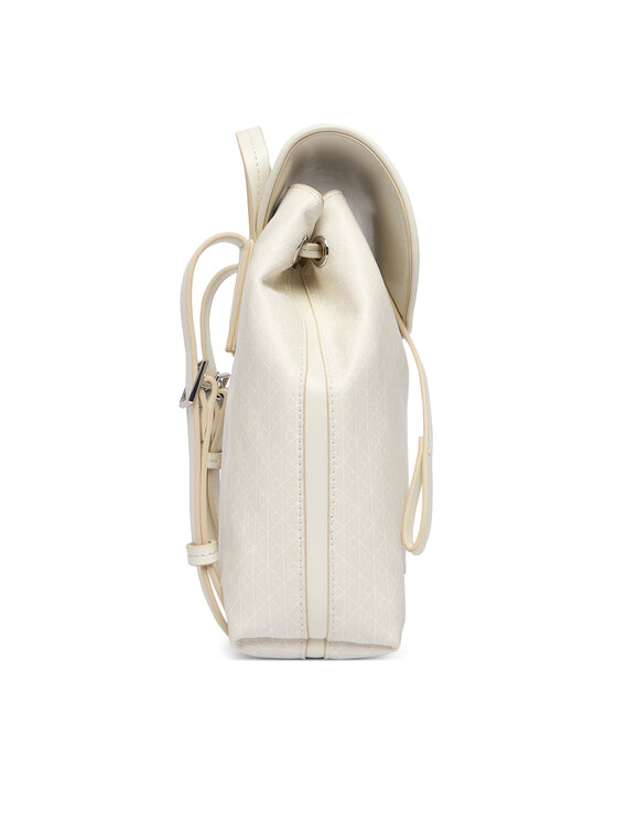 Calvin Klein Nahrbtnik Calvin Klein Emblem Aop Mini Backpack LV04F3507G Bela