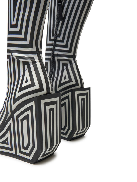 United Nude Botas altas United Nude Wa Long Boot Hi 1087851082 Gris