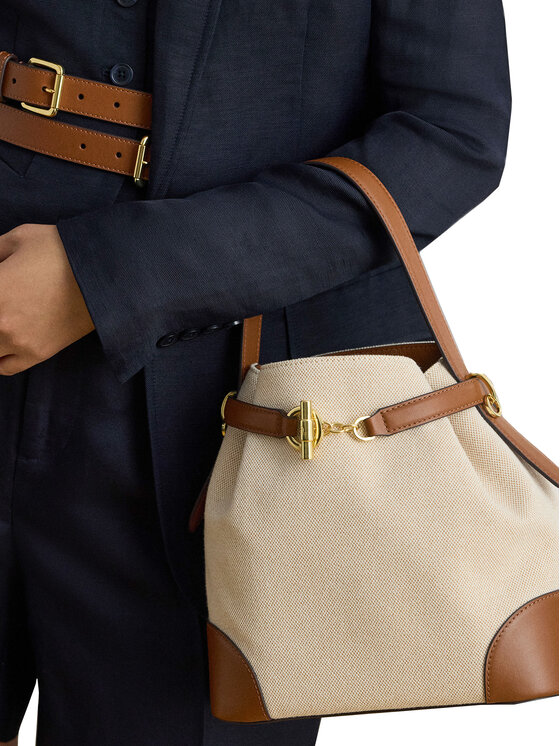 LAUREN RALPH LAUREN Torebka LAUREN RALPH LAUREN 431P04294005 Beżowy