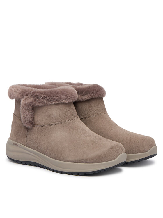 Skechers Снігоходи Skechers Waterproof Relaxed Fit: On-The-GO Stellar - Cozy Step 144745/DKTP Темно-коричневий