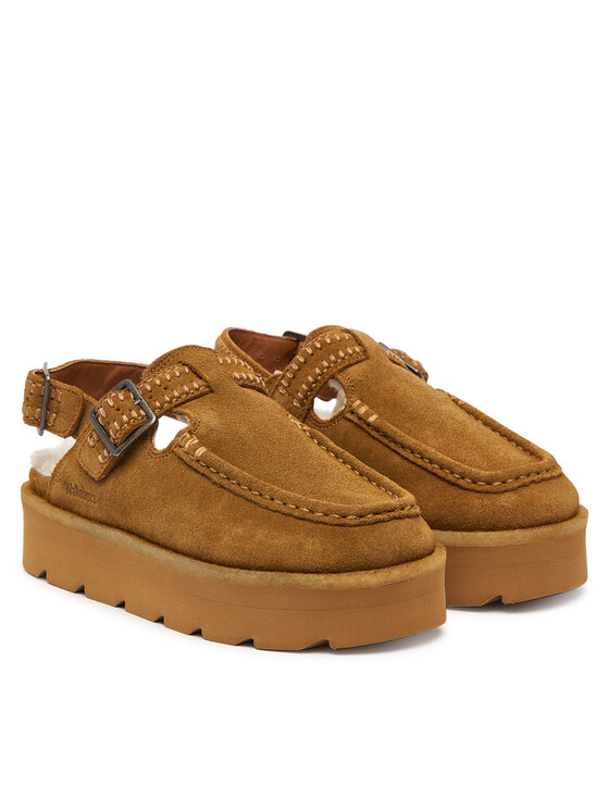 Clarks Sandali Clarks Meare Easy Mid 26329387 Rjava