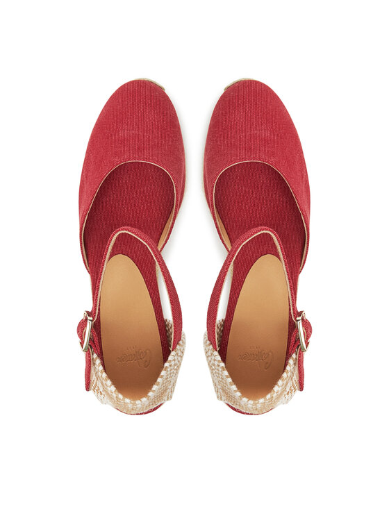 Castañer Espadryle Castañer Carol/6/002 021655 Czerwony