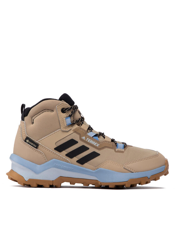 adidas Trekingová obuv adidas Terrex AX4 Mid Gtx W GORE-TEX FZ3242 Béžová
