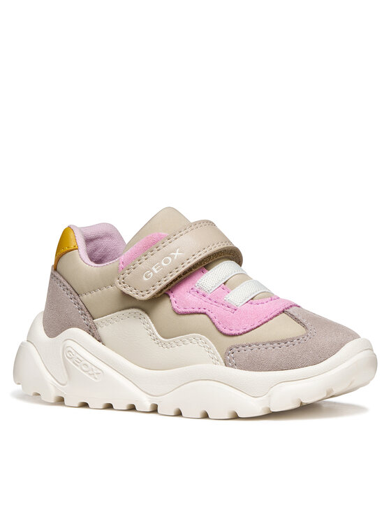 Geox Tenisice Geox B Ciufciuf Girl B455QB 0FU22 C5378 S Bež