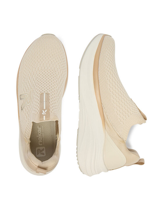 Rieker Sneakersy Rieker CEO-W4100-60 Beżowy