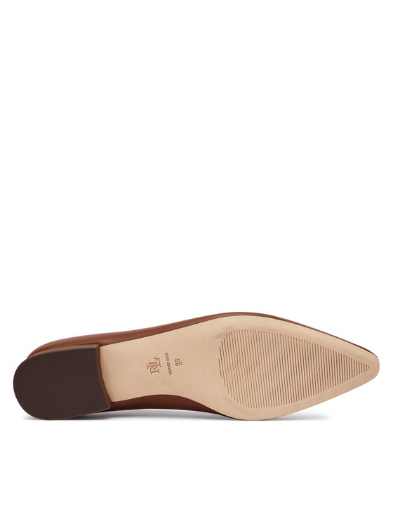 LAUREN RALPH LAUREN Μπαλαρίνες LAUREN RALPH LAUREN Audri 802P18411004 Καφέ