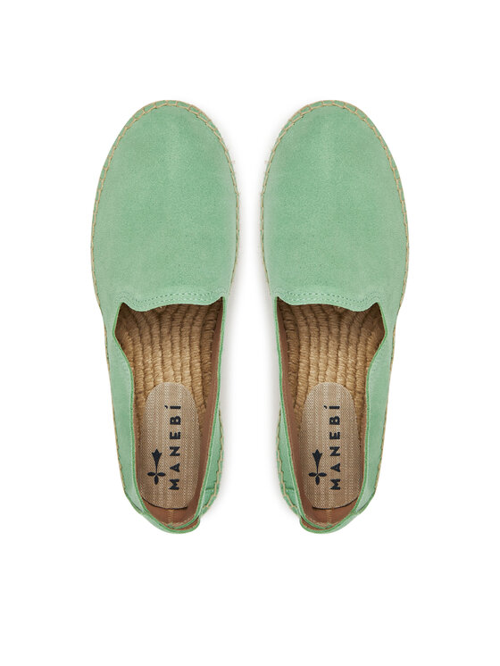 Manebi Espadrile Manebi R 7.7 D0 Zelena