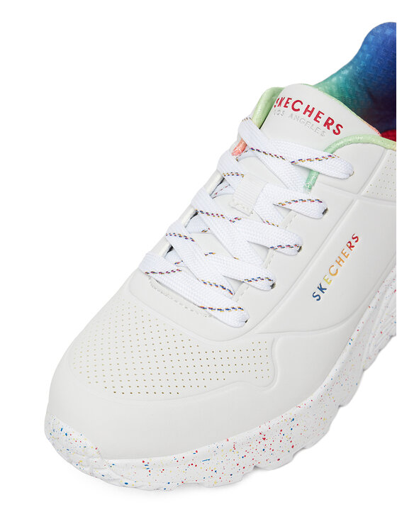 Skechers Sneakersy Skechers UNO LITE 310456L WMLT Bílá