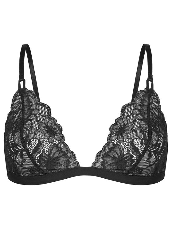 Hunkemöller Hunkemöller Бюстгальтер бралетт Stormi 300739 Чорний