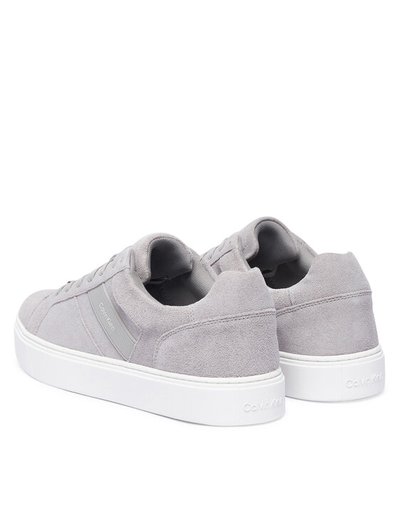 Calvin Klein Сникърси Calvin Klein Classic Cups Laceup Tape Su HM0HM02200 Сив
