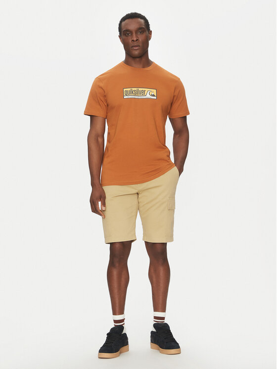 Quiksilver Quiksilver Camiseta EQYZT08040 Naranja Regular Fit
