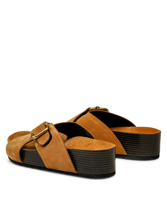GINO ROSSI Чехли Gino Rossi 22SS40 Кафяв