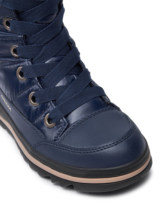 Geox Čižmy Geox J Adelhide Girl B Ab J16EWA 0LVBC C4002 S Tmavomodrá