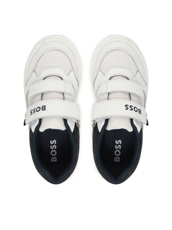 BOSS Снікерcи BOSS J52827 D Білий