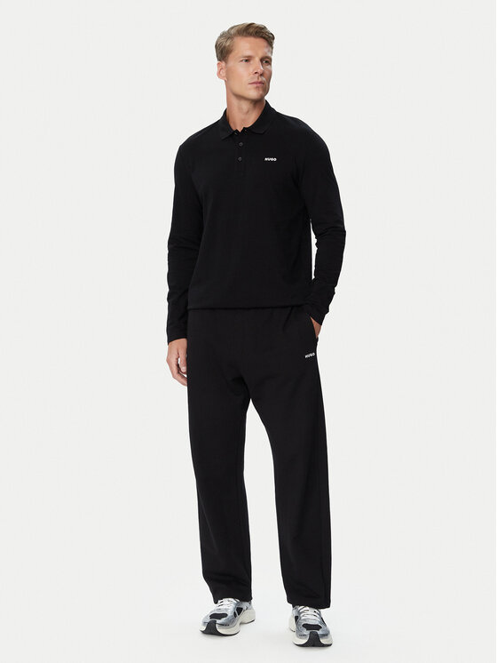 HUGO HUGO Polo Donoslong 50547358 Negro Regular Fit