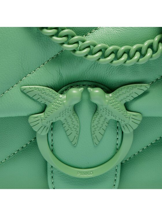 PINKO Geantă Pinko Love Puff Mini Cl PE 24 PLTT 100039 A1JO Verde