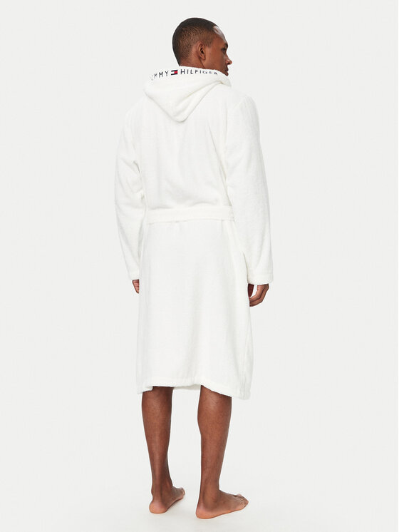 Tommy Hilfiger Tommy Hilfiger Albornoz UM0UM03660 Blanco Relaxed Fit